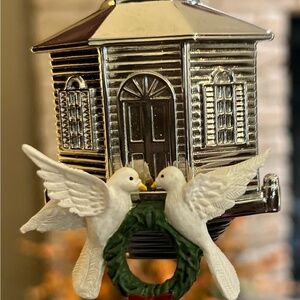 Lenox 2003 ~ From Our Home to Yours ~ Dove Wreath Christmas Ornament